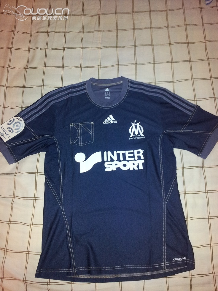 Marseille 13/14 Away Shirt——Thauvin 14