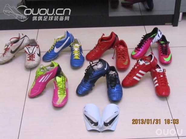 2013我的鞋子、附上球队全家福、