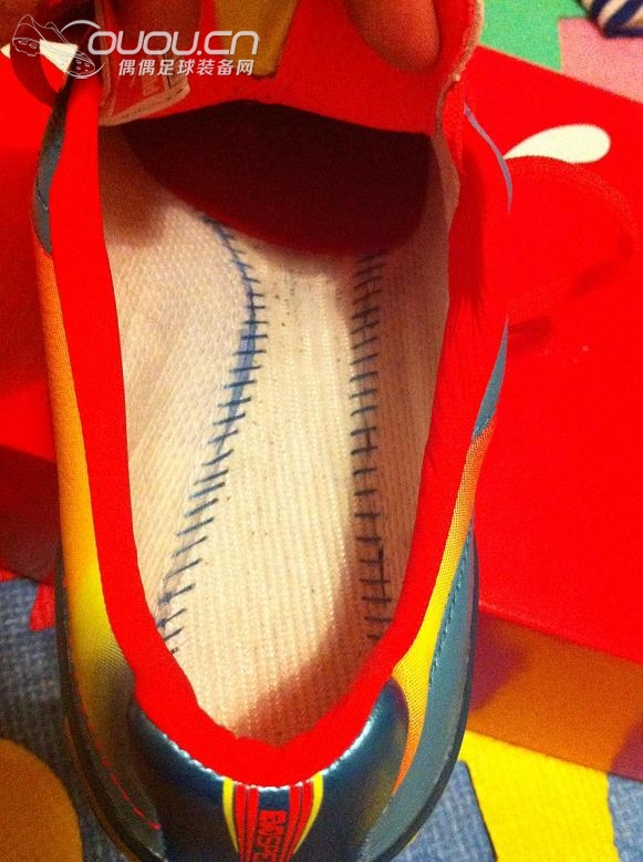 大爆发之12-首发EVOSPEED蓝橙色K皮FG和新鞋鞋码意见