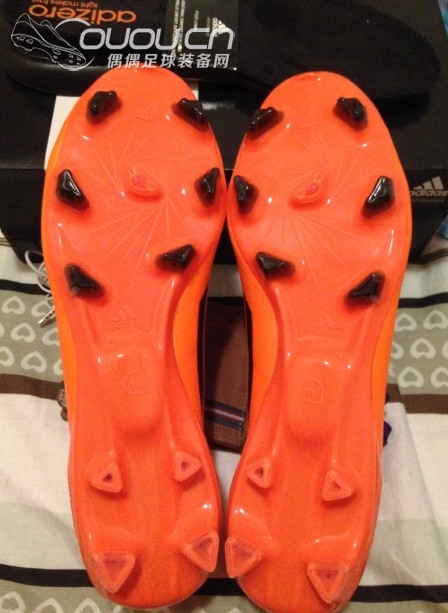 PDS首购,adezero F50 FG 橙色samba