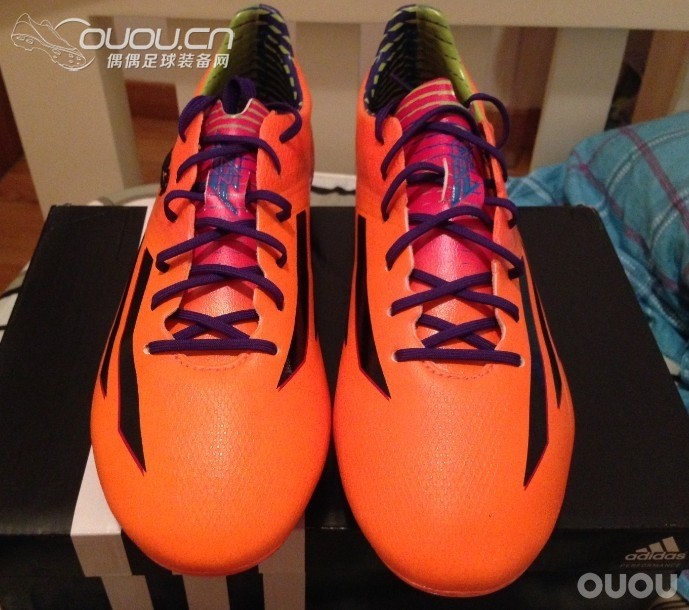 PDS首购,adezero F50 FG 橙色samba
