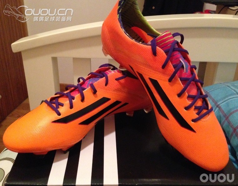 PDS首购,adezero F50 FG 橙色samba