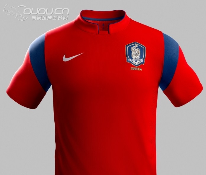 韩国国家队发布了新球衣