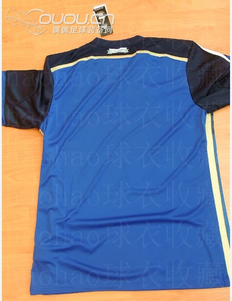 (偶偶全国首发)2014年世界杯款阿根廷国家队客场球衣+第二客场短裤(高清细节图分享)