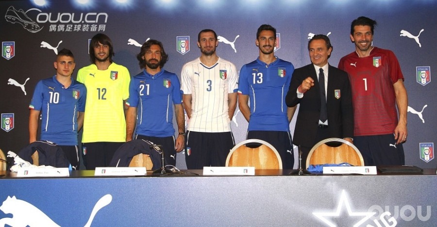 意大利国家队发布了新球衣