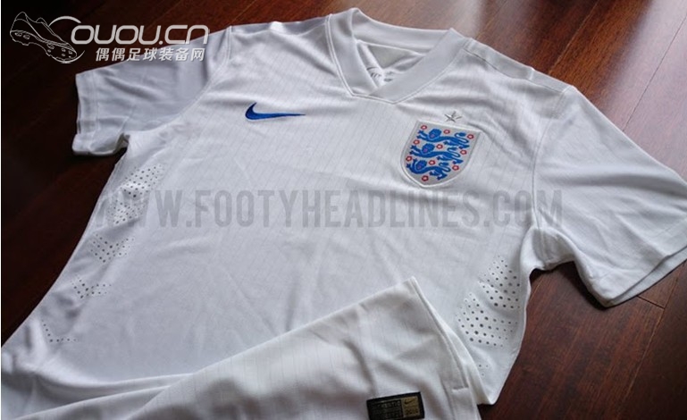 2014世界杯英格兰和美国主客场队服
