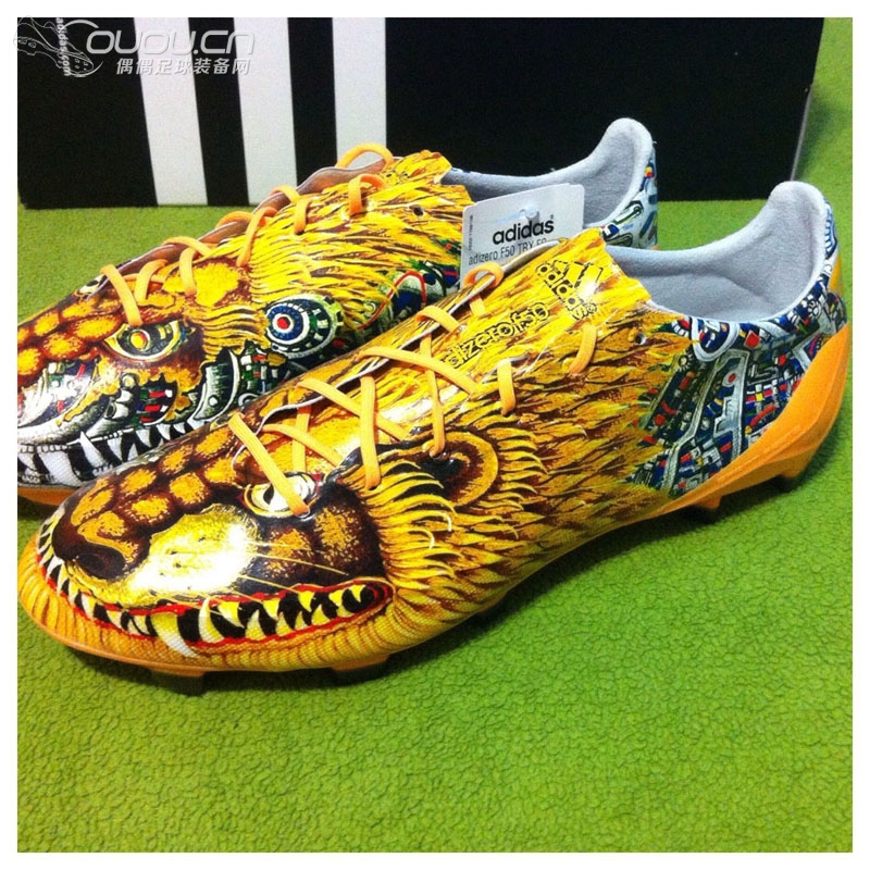 adidas adizero F50 Yamamoto配色,传说中的虎头战靴