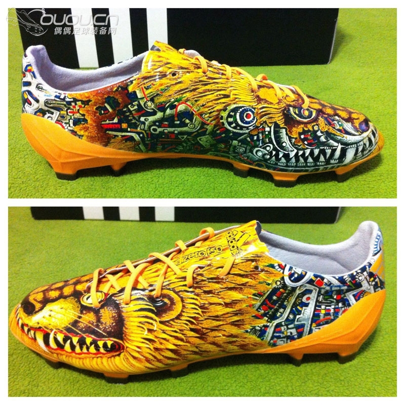 adidas adizero F50 Yamamoto配色,传说中的虎头战靴