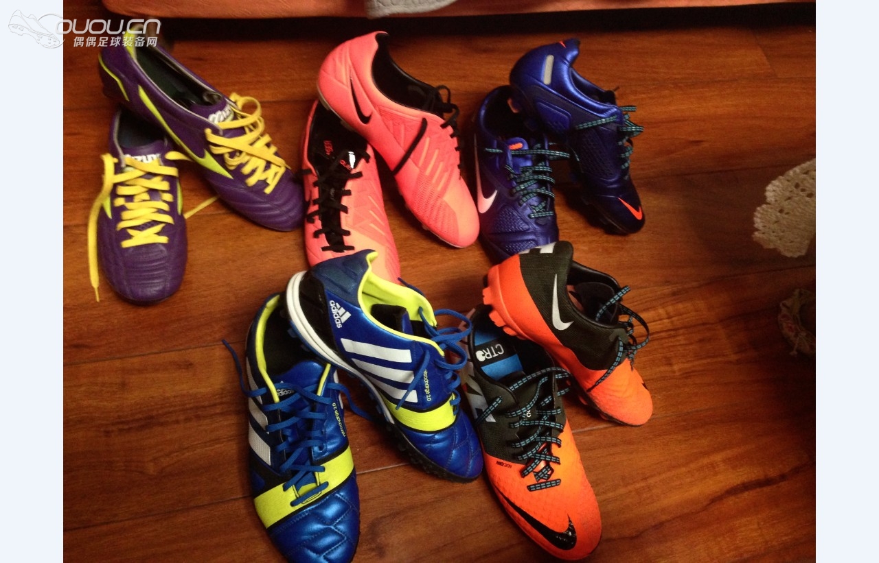 我的五双实战顶级球鞋,感受分享 Ctr360 T90 莫雷拉NEO 狂战士 2.0TF 波霸2