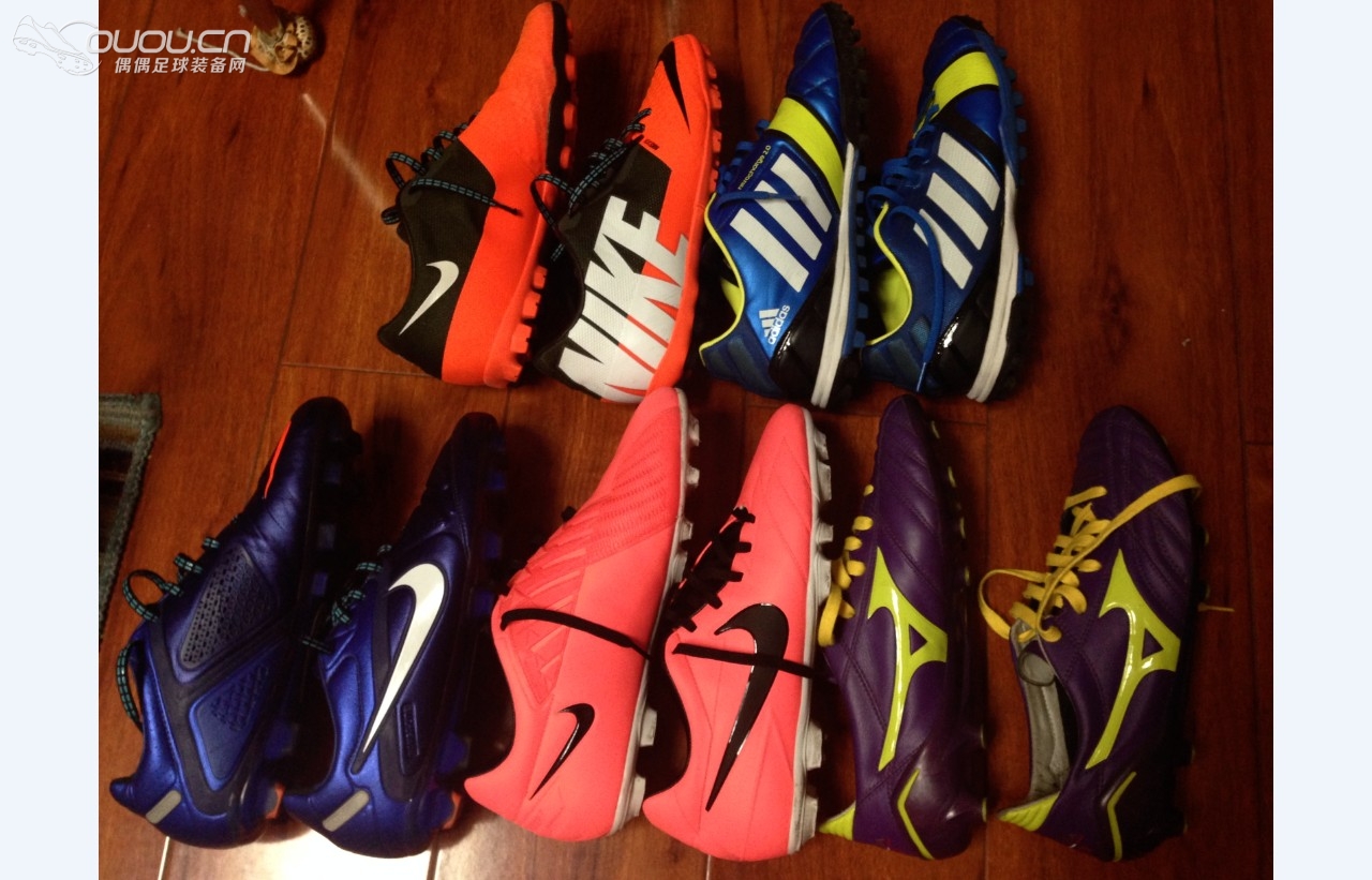 我的五双实战顶级球鞋,感受分享 Ctr360 T90 莫雷拉NEO 狂战士 2.0TF 波霸2