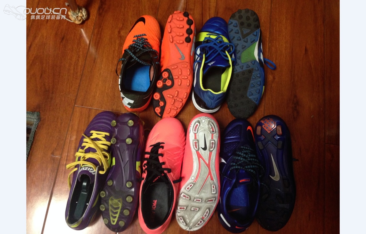 我的五双实战顶级球鞋,感受分享 Ctr360 T90 莫雷拉NEO 狂战士 2.0TF 波霸2