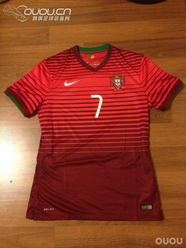 首发,14世界杯葡萄牙C罗主场球员版球衣