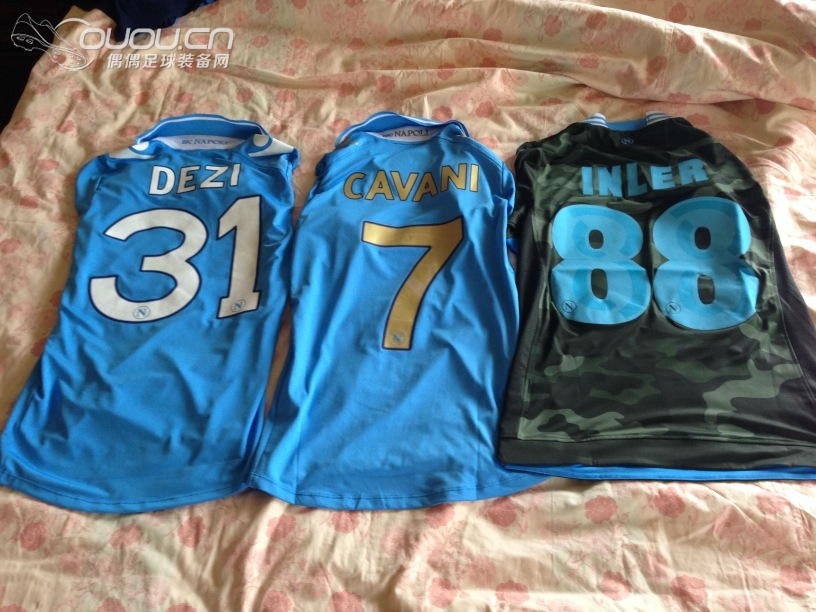 那不勒斯新赛季客场迷彩因勒印号