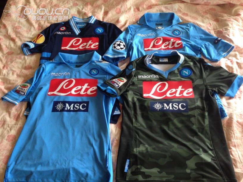 那不勒斯新赛季客场迷彩因勒印号