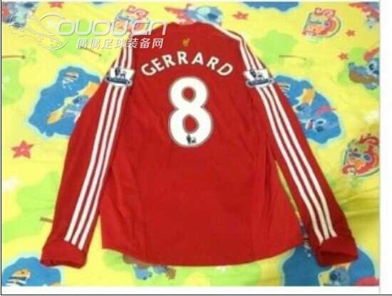 红军08-09赛季阿迪长袖主场杰队球迷版