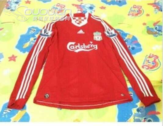 红军08-09赛季阿迪长袖主场杰队球迷版