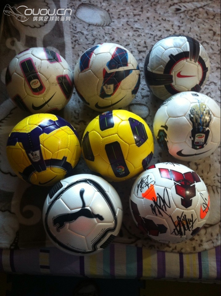 我的几个实战用球!