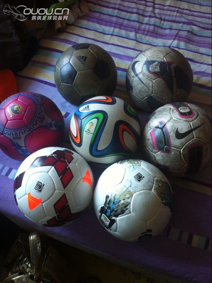我的几个实战用球!