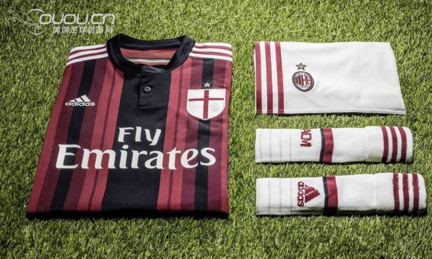 AC米兰发布新赛季球衣