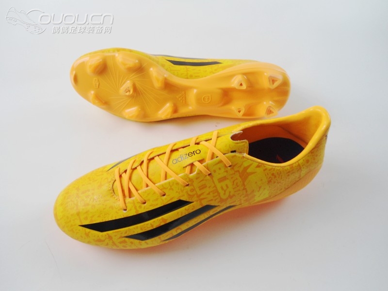 adidas adizero F50 TRX FG最新梅西个人专属 大黄蜂