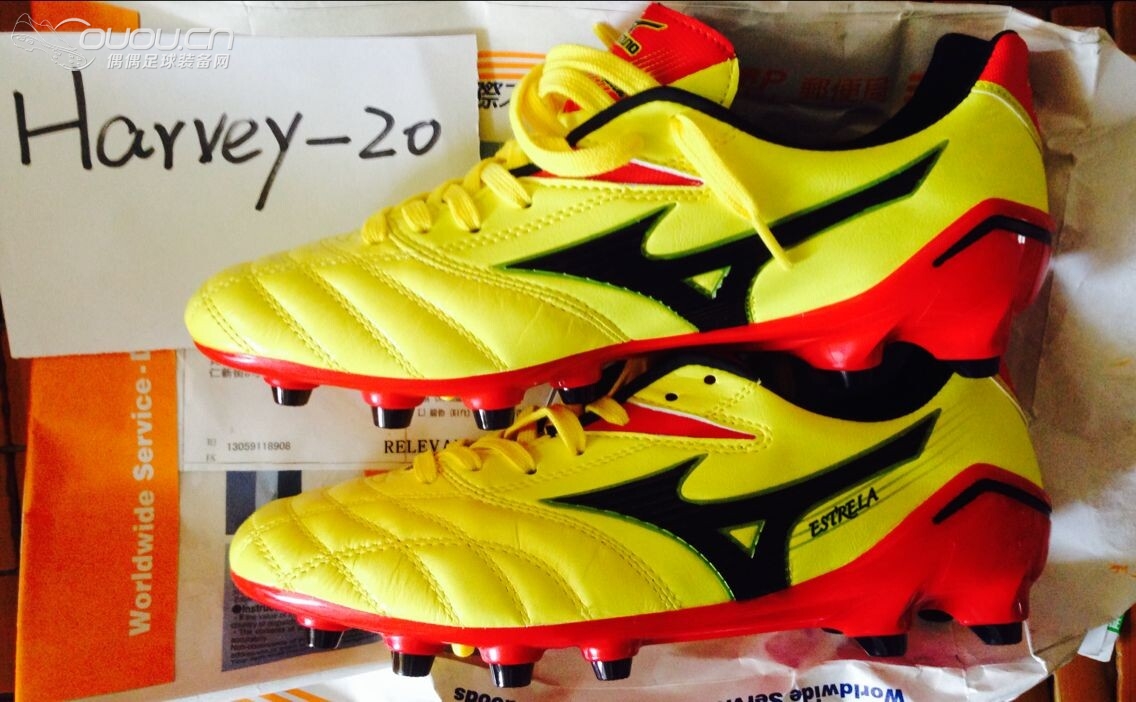 mizuno NEO E级FG 黄黑色【JP255换JP260】