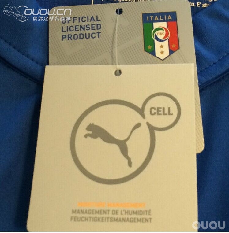 求鉴定意大利国家队巴西世界杯主场球衣真假