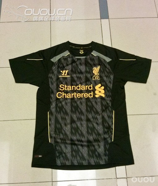 不知是否首发!13-14赛季 利物浦 勇士训练短袖