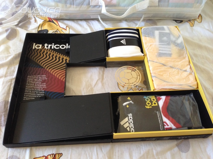 哥伦比亚世界杯主场盒装球员版