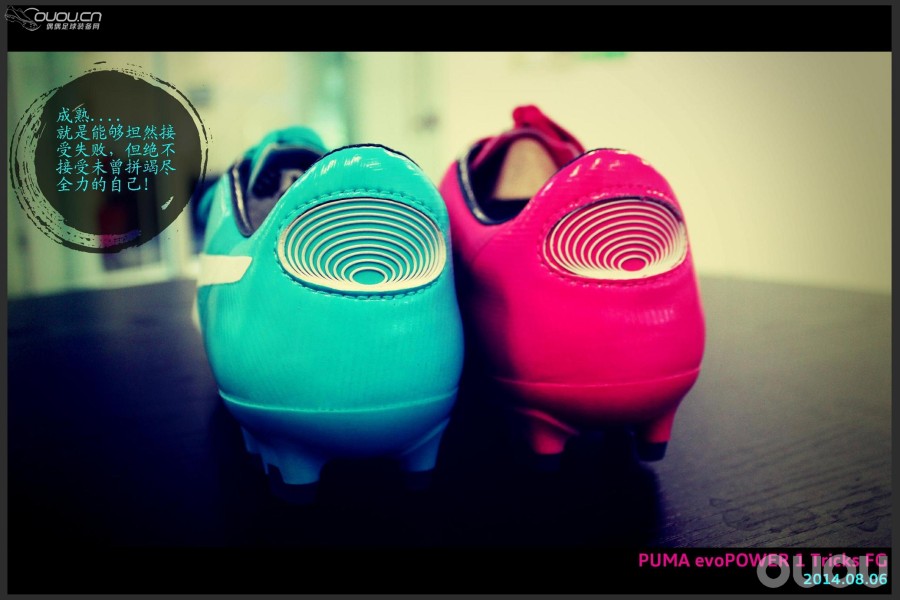 Puma evoPOWER 1 Tricks FG鸳鸯战靴写真带字幕