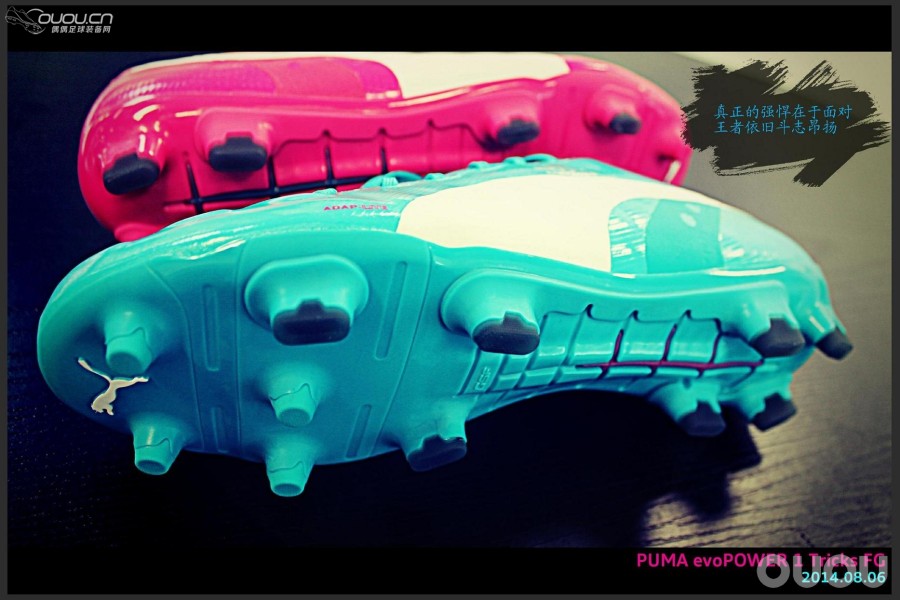 Puma evoPOWER 1 Tricks FG鸳鸯战靴写真带字幕