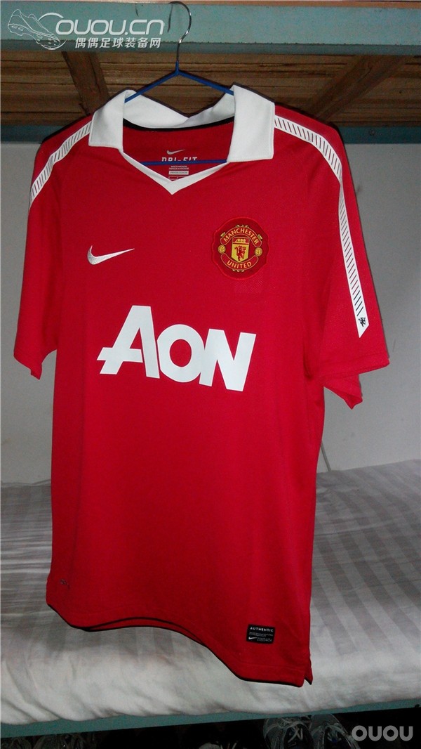 曼联10-11赛季主场短袖