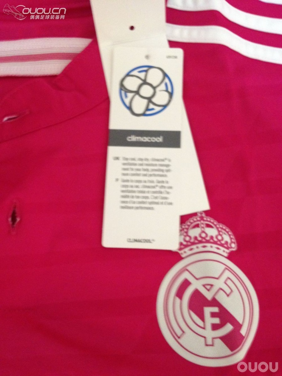 刚入手皇马14-15客场拉,求大神鉴定!!!