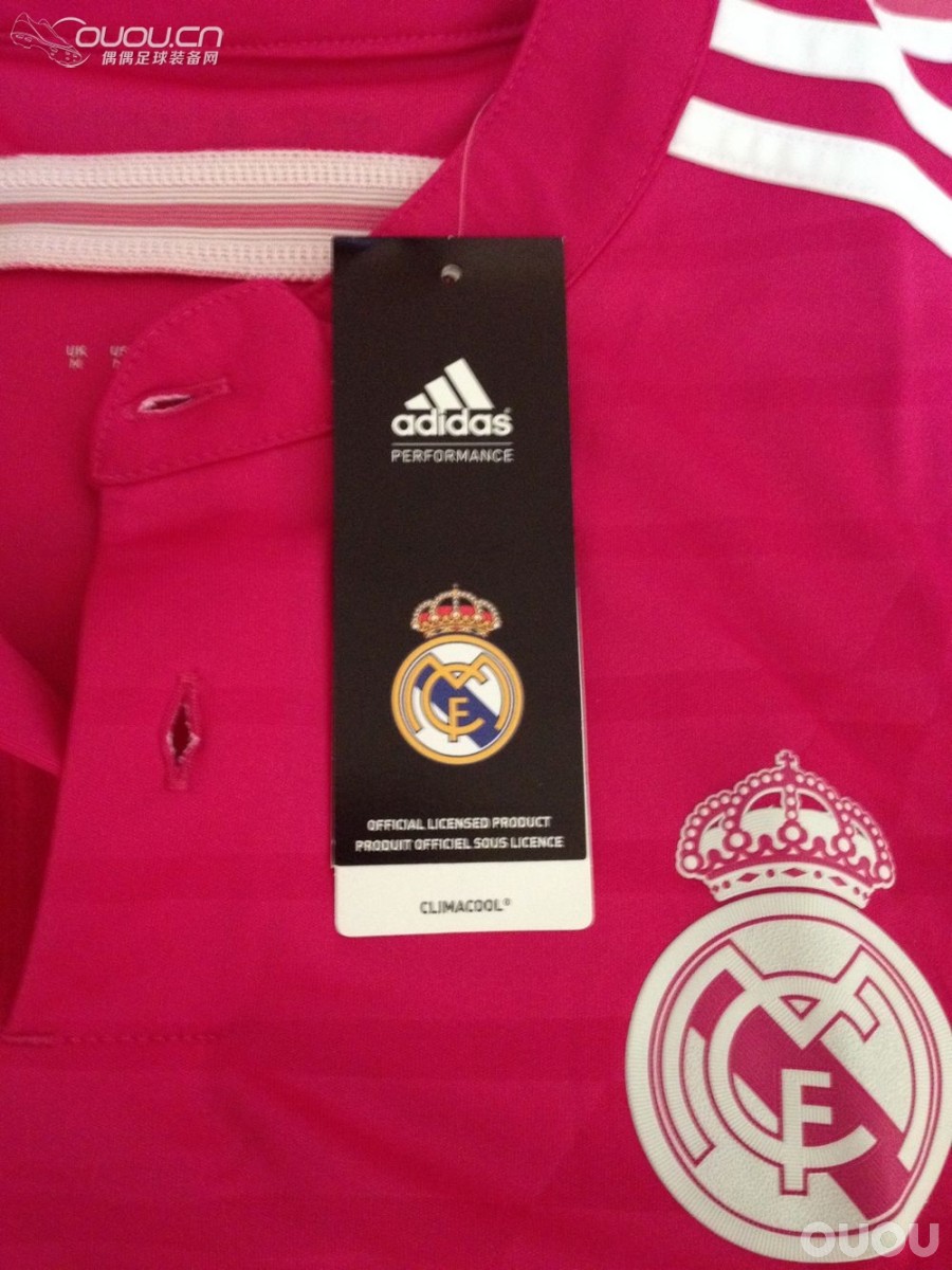 刚入手皇马14-15客场拉,求大神鉴定!!!