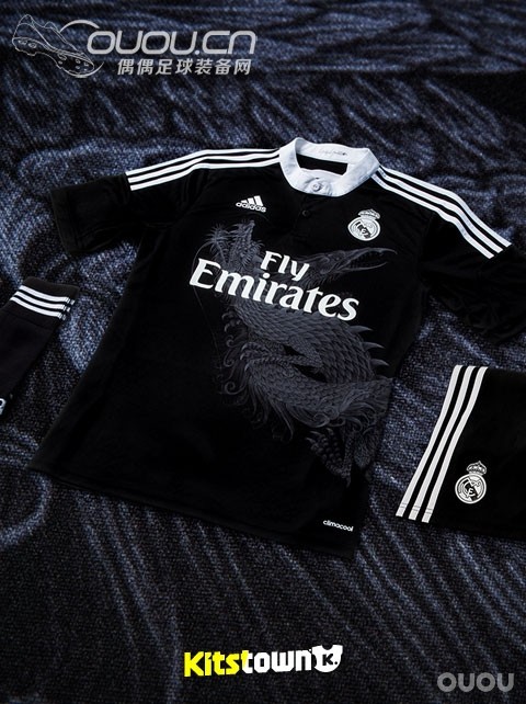 皇家马德里2014~2015赛季第二客场队服正式发布!