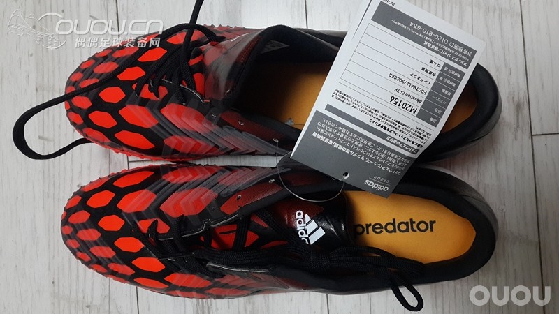 新入一双猎14 Predator Absolion TF,求大神鉴定真假