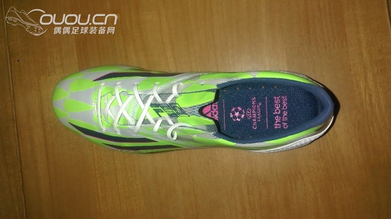 F50 adizero最新白绿配色入手感受!!