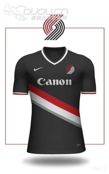 当NBA遭遇足球元素,马刺、开拓者谁的足球战袍更带感?