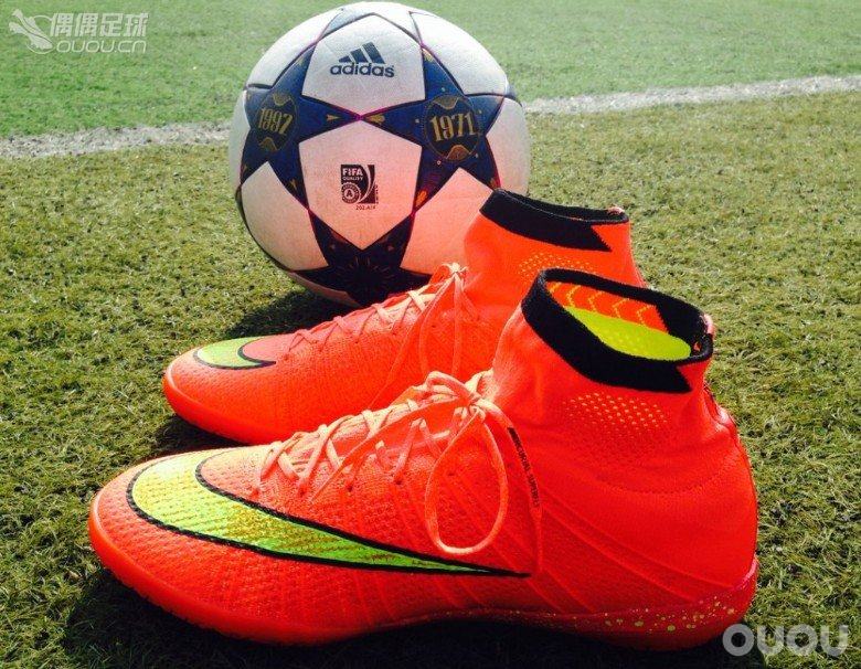 昨天下午把限量首发红配色的Elastico Superfly IC下地实战了,感觉不错~~