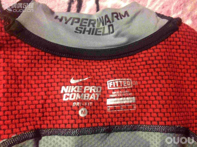 Nike Pro Combat Hyperwarm Fitted Mock Neck 2.0
