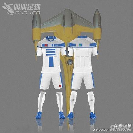 来看看星球大战版的球衣