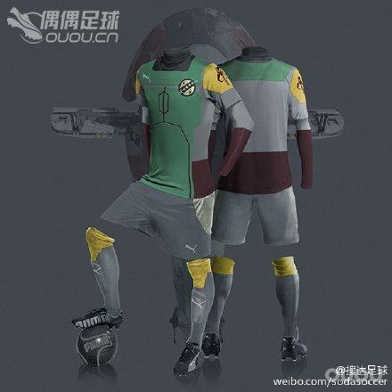 来看看星球大战版的球衣
