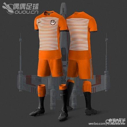 来看看星球大战版的球衣