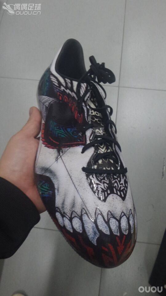 晒晒我的F50 Adizero纹身版