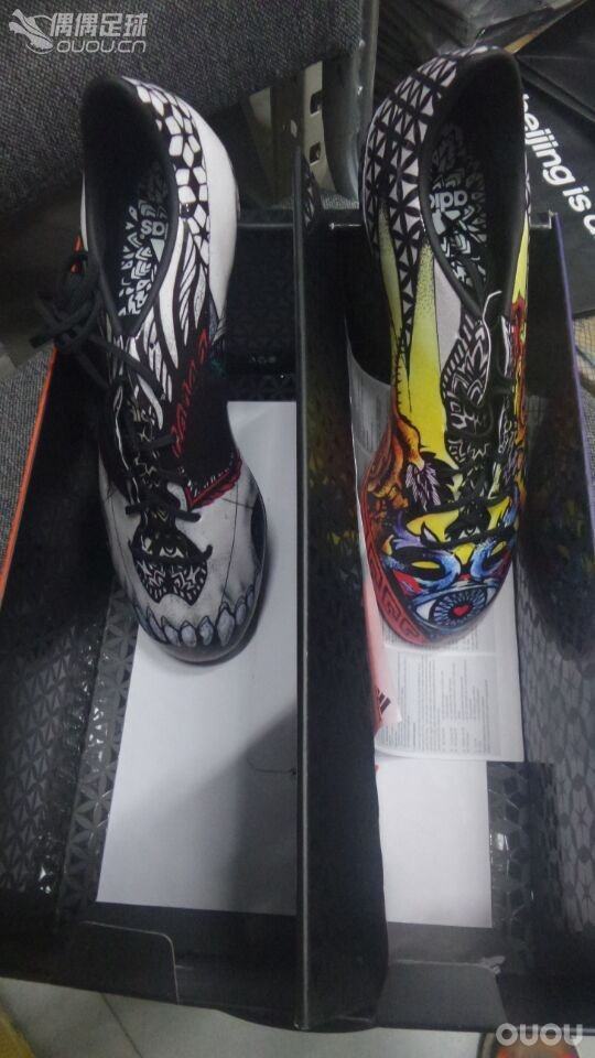 晒晒我的F50 Adizero纹身版