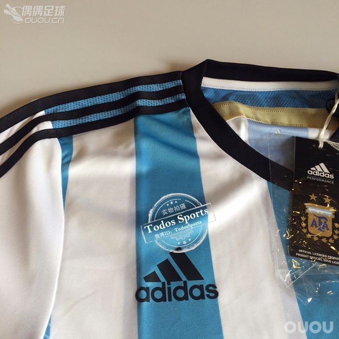 正品 阿根廷 2014世界杯Adizero球员版G74570 球迷版球衣 G74569