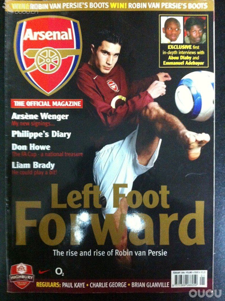 一些英超俱乐部的赛前官方指南和官方杂志