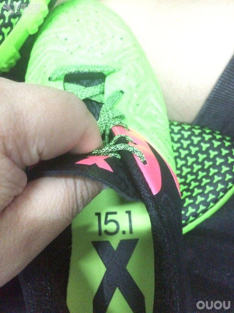 新拿到的阿迪X15TF,这是15.1还15.2呢?