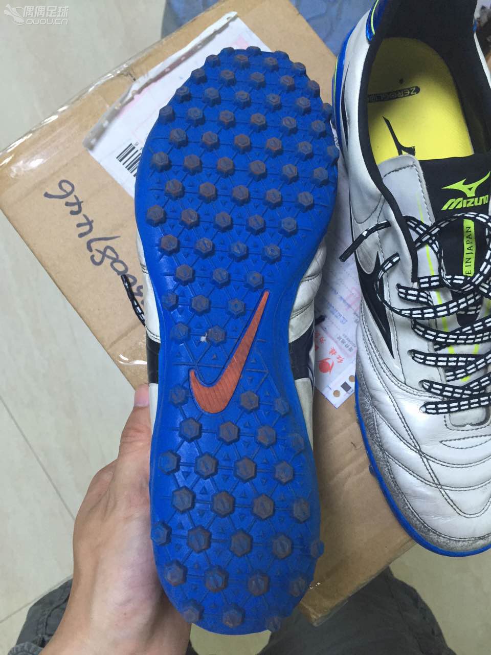 美津浓 neo2 换底成功~~~