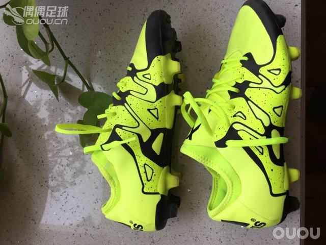 新入手的阿迪x15.1顶级FG+AG 厂货,配的15.