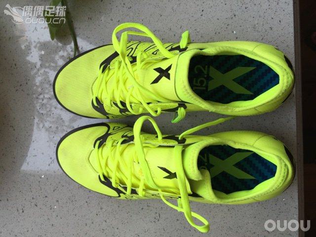 新入手的阿迪x15.1顶级FG+AG 厂货,配的15.